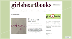 Desktop Screenshot of girlsheartbooks.com