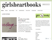 Tablet Screenshot of girlsheartbooks.com